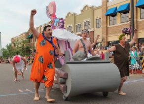 The Flintstone's Bed