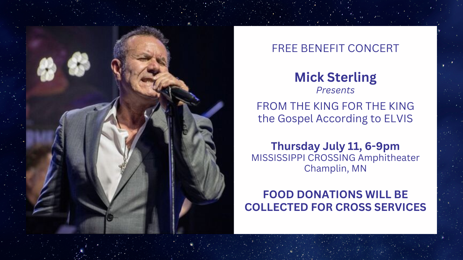 Mick Sterling Benefit Concert