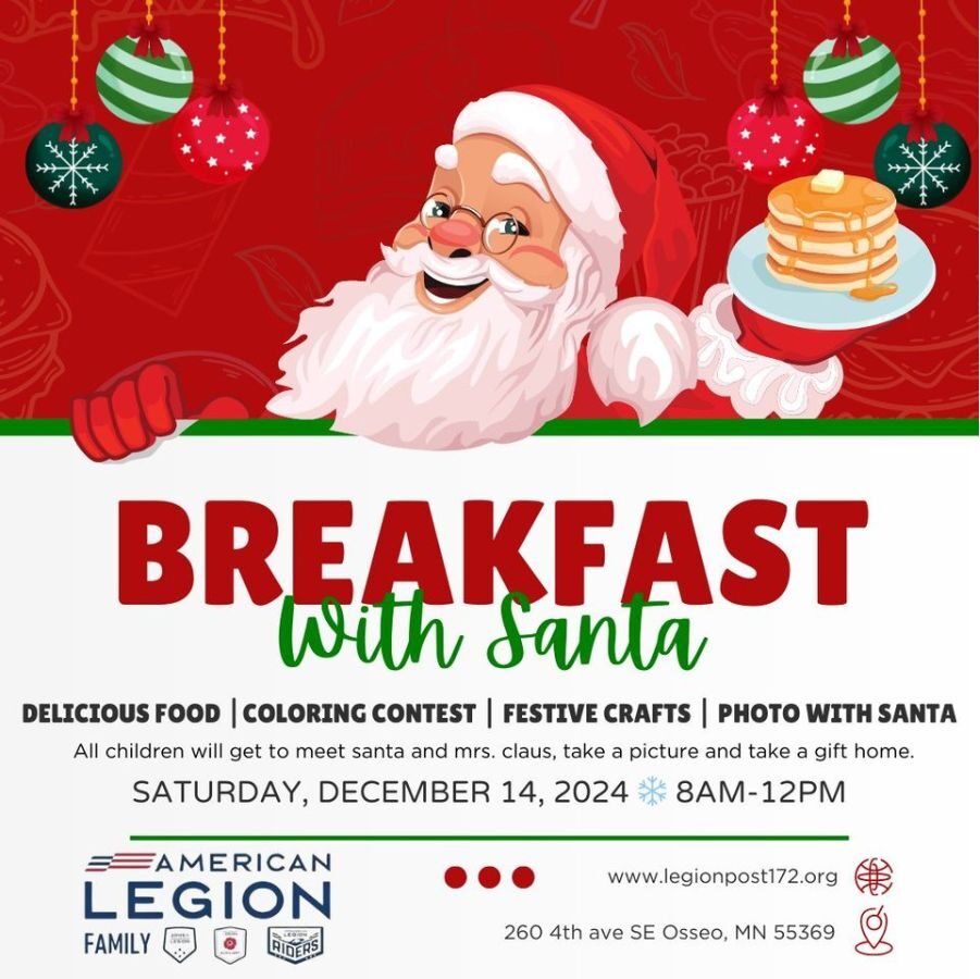 breakfast with Santa - osseo