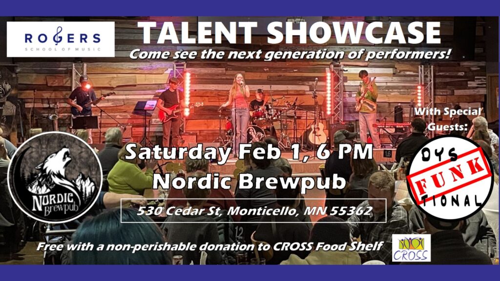 Rogers School of Music - Talent Showcase & Food Drive