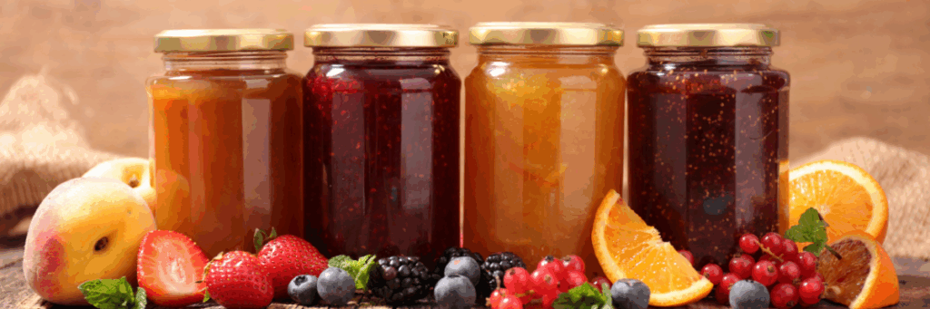 Fruit Jam and Fruit Jelly