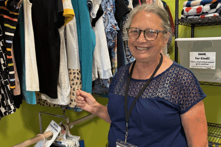 sherry B - CROSS Services - Sweet Repeat Boutique volunteer spotlight
