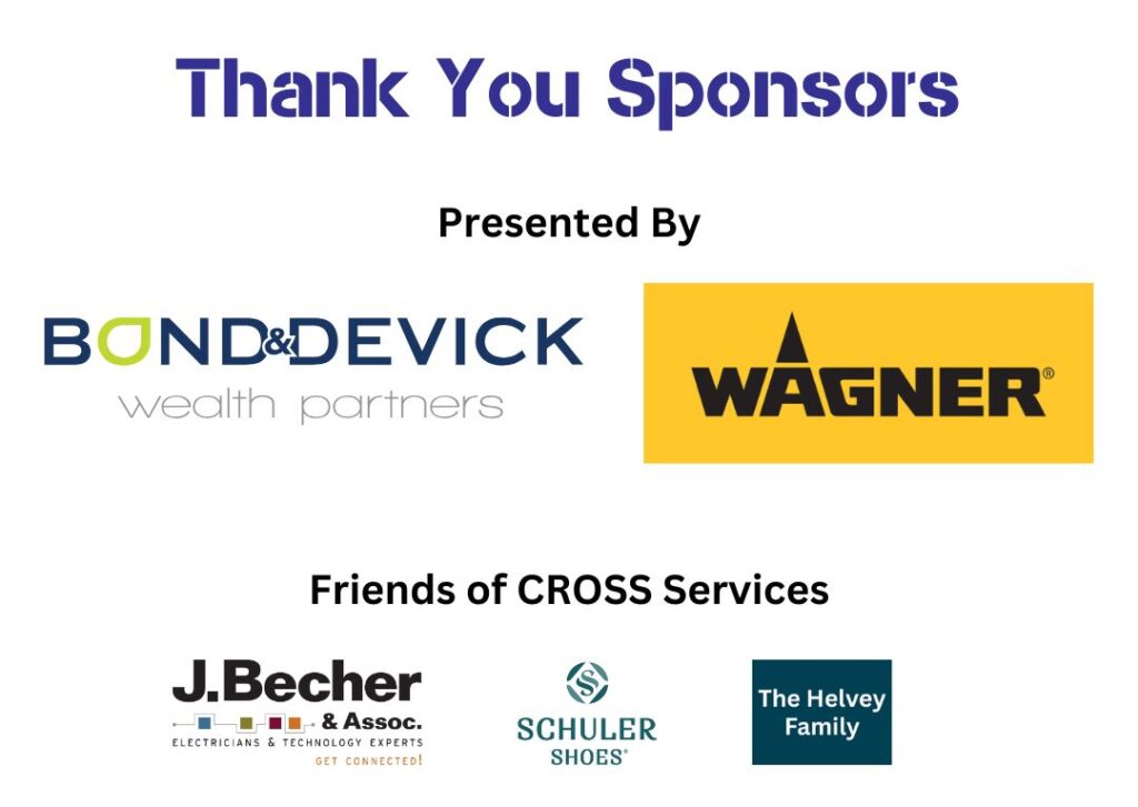 CROSS Services 2026 Pickle with Purpose Sponsors