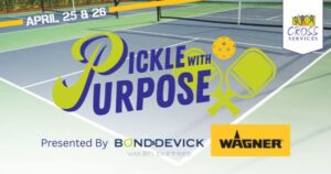 Pickle with Purpose Cover Art with presenting sponsors Wagner and Bond & Devick Wealth Partners